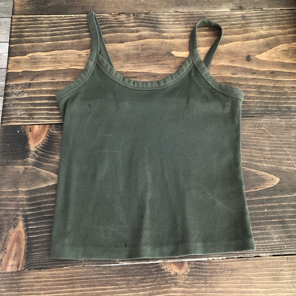 small wild fable(target) green tank top.